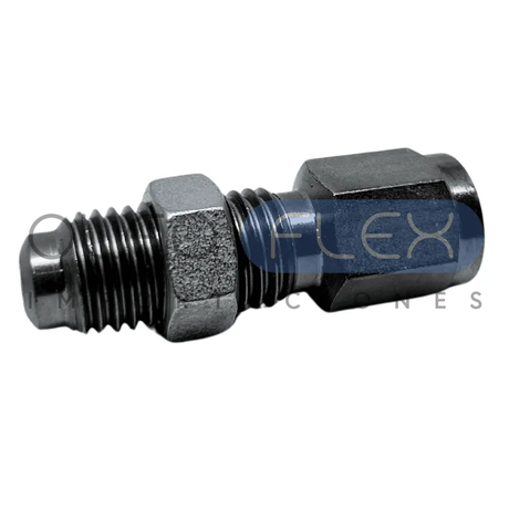 ADAPTADOR TEST DE PRESION PASAMURO RECTO MACHO M16X2 A H 1/4 NPT FIJA - Oleoflex Importaciones SpA