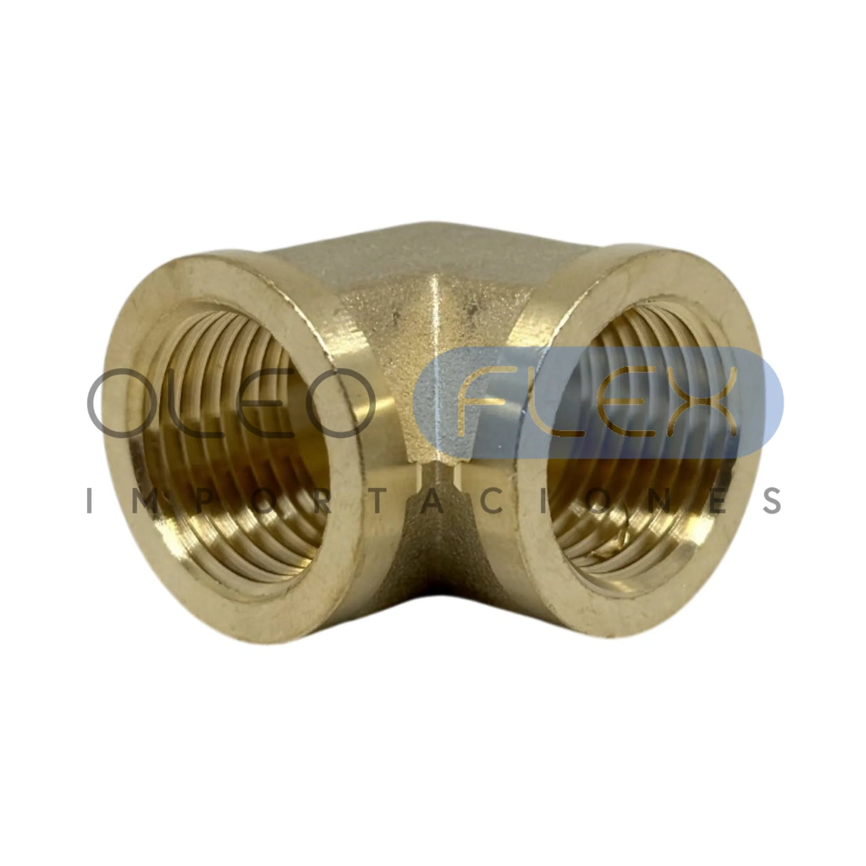 Codo 90° Hembra-Hembra Bronce