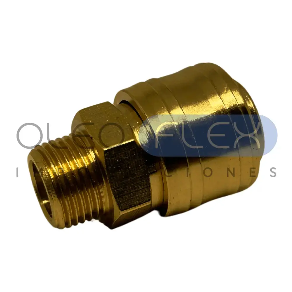 ACOPLE RAPIDO AIRE CUERPO HE 1/2 - Oleoflex Importaciones SpA