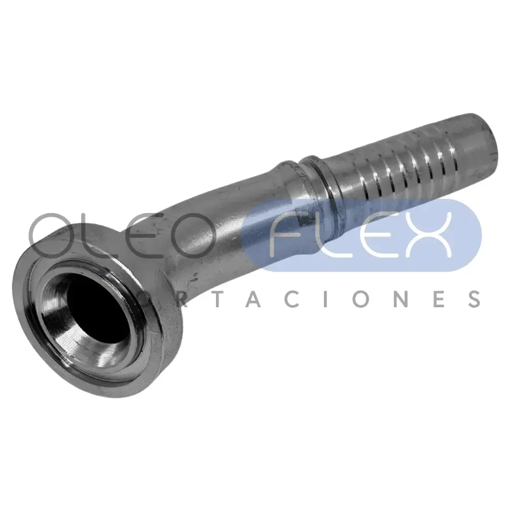 Foto de Flange Cod 62 45 32-32 - 32 - vista frontal sobre fondo blanco | SKU FLA62453232 | Oleoflex Importaciones