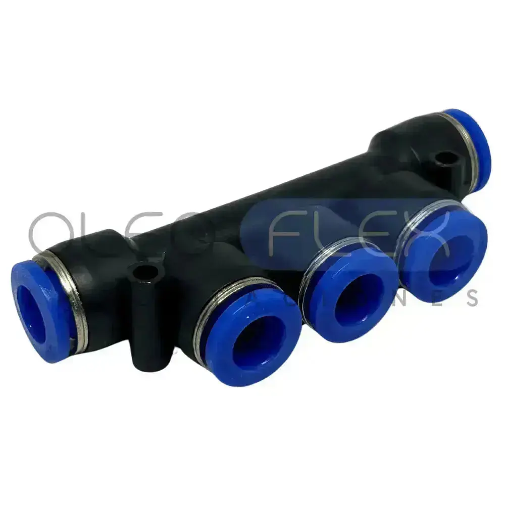 MANIFOLD T-T 1 ENTRADA 4 SALIDA 1/2 - Oleoflex Importaciones SpA