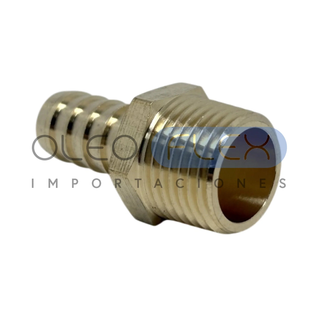 Niple Espiga Recto Bronce NPT