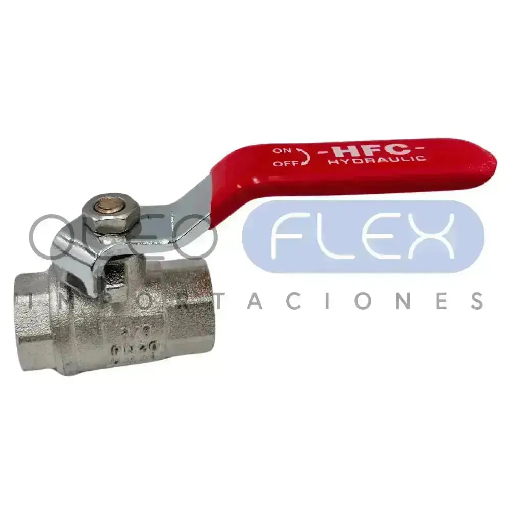 VALVULA DE BOLA 1/2 NPT - Oleoflex Importaciones SpA