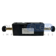 VALVULA DIRECCIONAL ELECTRICA 3V/2P NC CONEX 3/8 INCH 2 SOL 3V-20-10-NC - Oleoflex Importaciones SpA