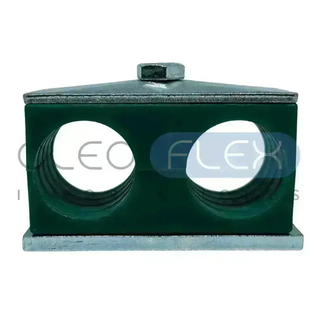 ABRAZADERA TUBO HIDRAULICO DOBLE SERIE LIVIANA