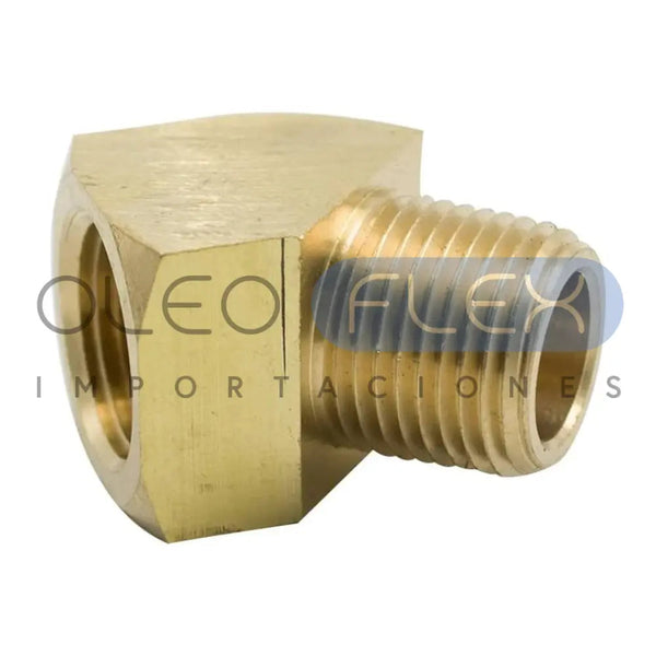 CODO 45º BRONCE HEMBRA MACHO
