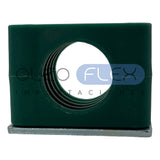 Foto de Abrazadera HFC Tubo Hidráulico Simple Serie Liviana 15MM - vista frontal sobre fondo blanco | SKU HFCTHASSL15 | Oleoflex Importaciones