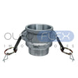 Acople Camlock Aluminio Tipo B