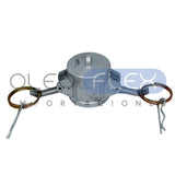 Foto de Acople Camlock Aluminio Tipo Dc 3" BSP - 48 - vista frontal sobre fondo blanco | SKU HFCAMTDC48 | Oleoflex Importaciones
