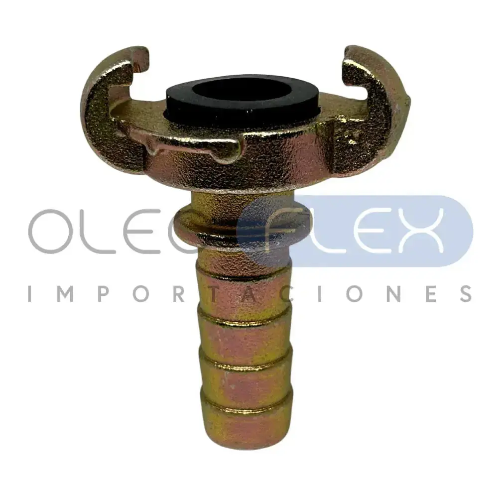Acople Chicago europeo espiga para manguera 3/4"