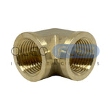 Codo 90° Hembra-Hembra Bronce