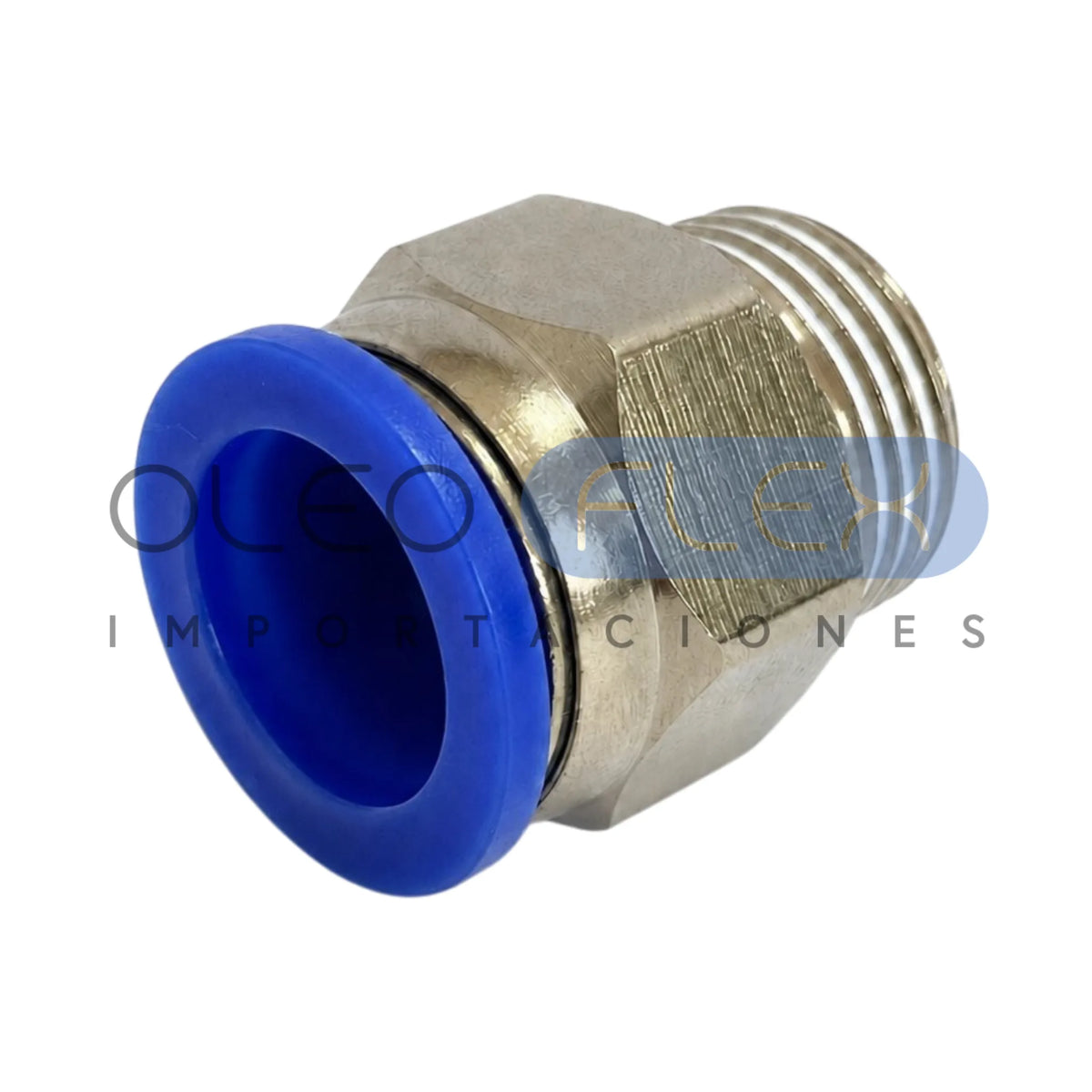 Conector Tubo Pulgadas – Hilo Macho NPT