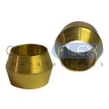 Foto de Cono Compresión Tipo Barril Bronce 3/4 - 12 - vista frontal sobre fondo blanco | SKU HFC60F012 | Oleoflex Importaciones