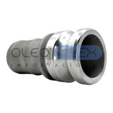 Acople Camlock Aluminio Tipo E - lateral