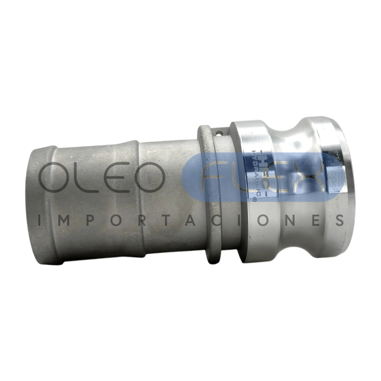 Acople Camlock Aluminio Tipo E - vista trasera
