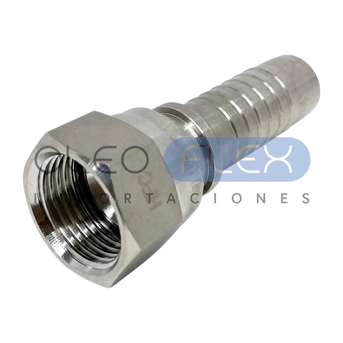 Hembra JIC (FJX) INOX SS316L