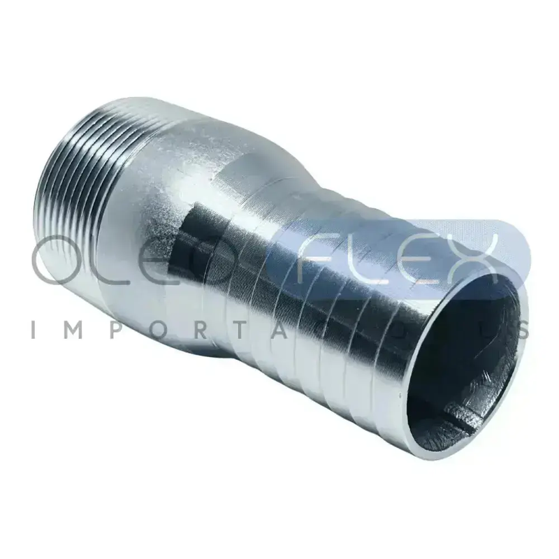 ACOPLE MACHO ESPIGA 6 BAJA PRESION AC ZINCADO - Oleoflex Importaciones SpA