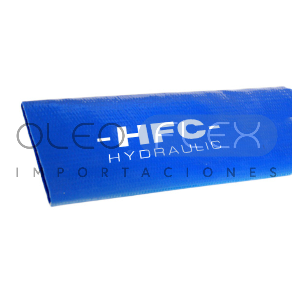 MANGUERA TIPO BOMBERO 4 BAR 1 1/2" x 100 MTS