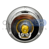MANOMETRO C/GLIC. INOX/BR. DIAM. 63MM/2.5" CONEXION 1/4 NPT POSTERIOR CLAMP RANGO 0-600BAR/9000PSI