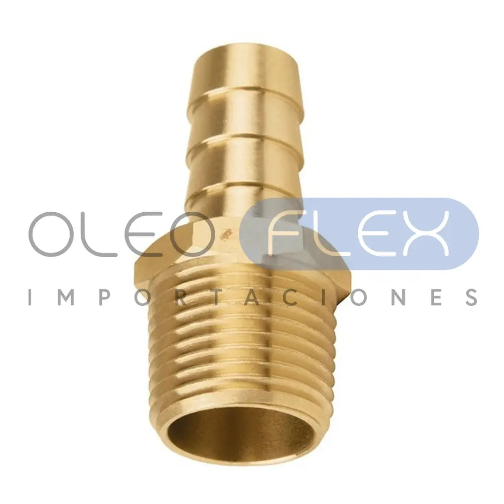 NIPLE ESPIGA BRONCE 1/4-1/2