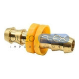 Unión push lock bronce para manguera HFC