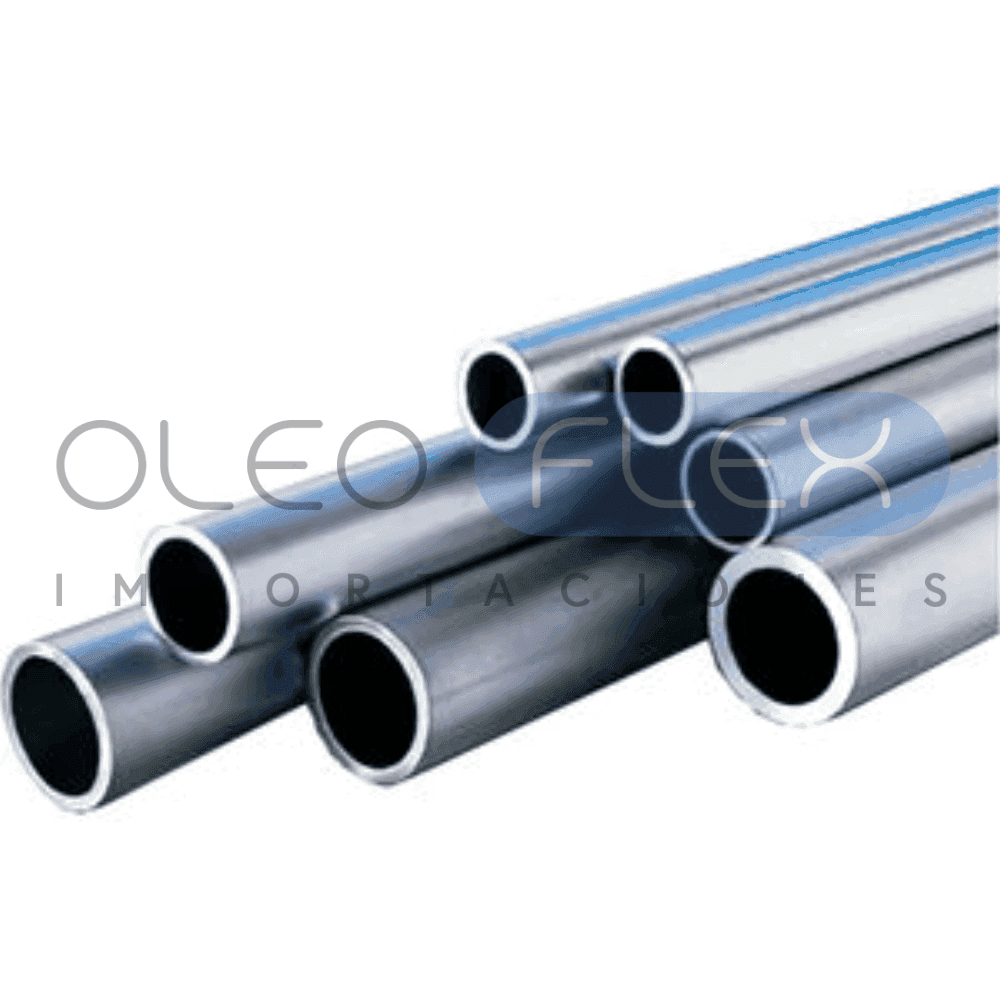 TUBO HIDRAULICO 20 X 2 MM ACERO ZINCADO TR 6MTS