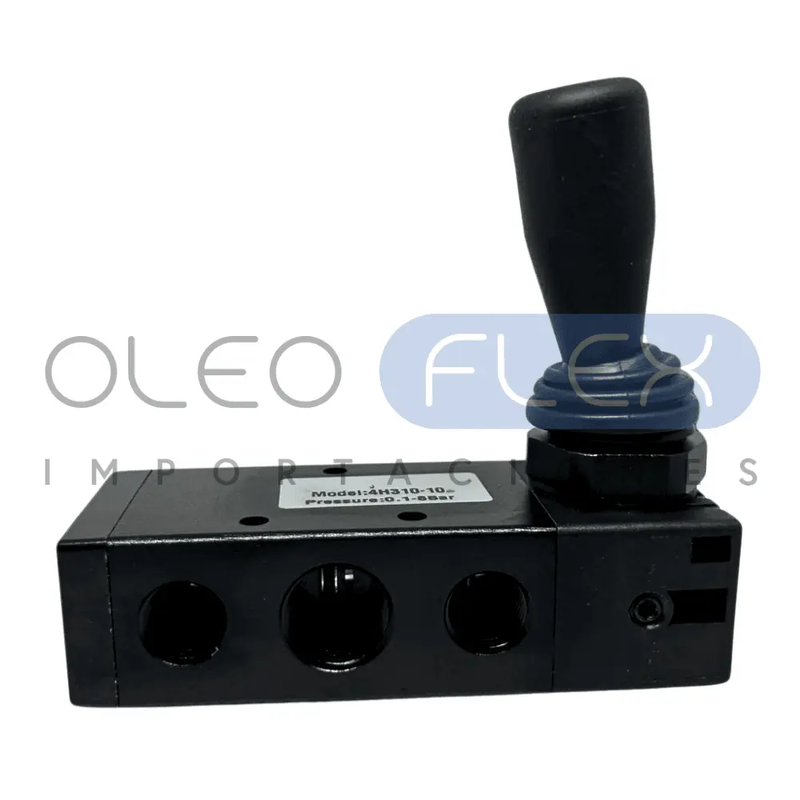 VALVULA PALANCA LATERAL 2 POSICIONES 5/2 3/8 4H310-10 - Oleoflex Importaciones SpA