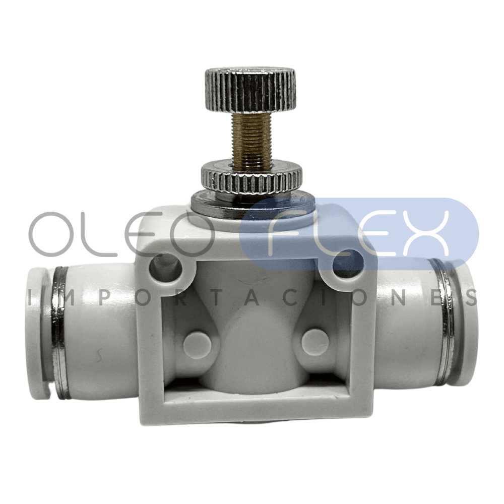VALVULA REGULADORA DE FLUJO EN LINEA 12MM - Oleoflex Importaciones SpA