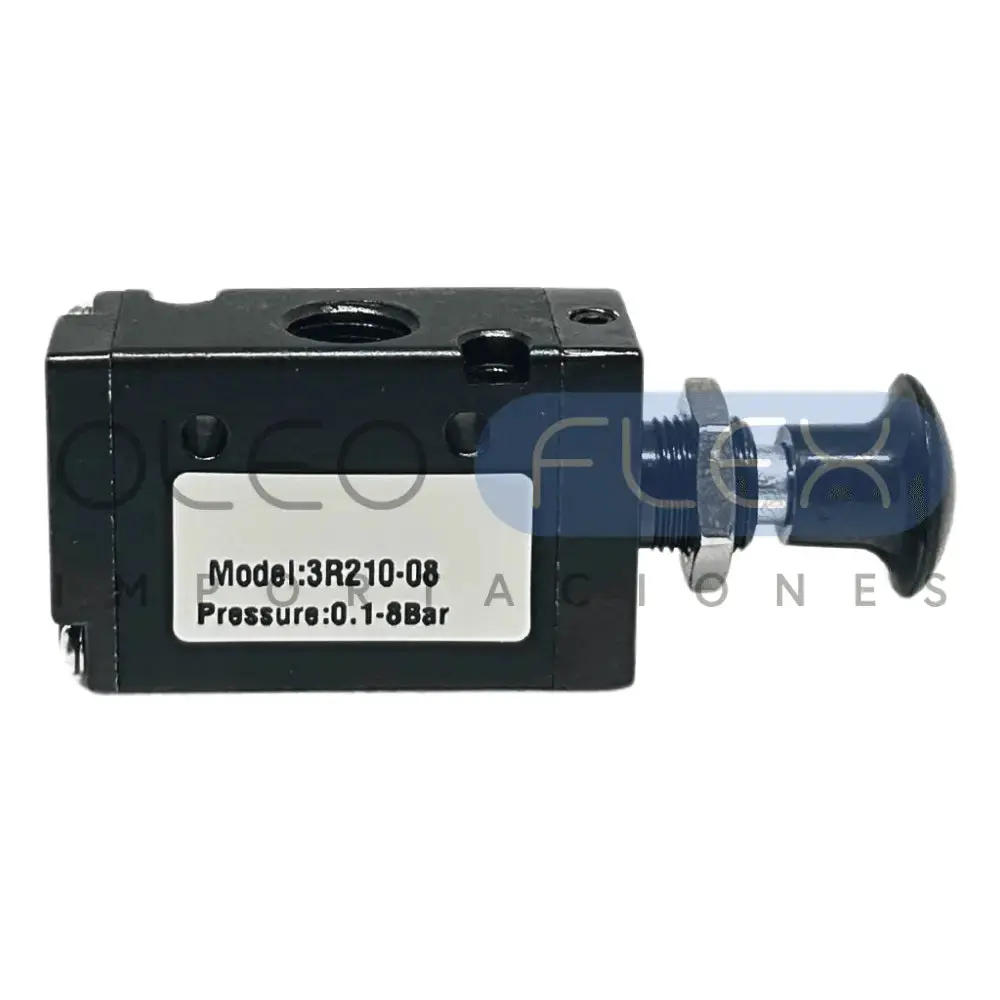 VALVULA TIRADOR 2 POSICIONES 5/2 1/4 4R210-08 - Oleoflex Importaciones SpA